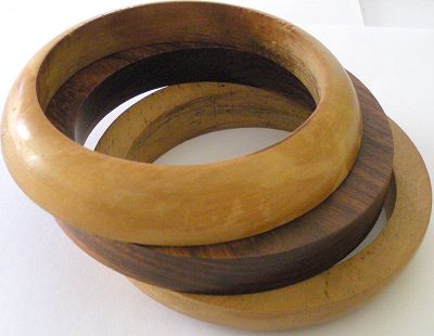 snazzy jazzy - DARK BROWN & LIGHT BROWN BANGLE 