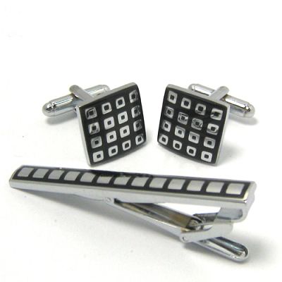 lumiere collection - LUMIERE - CUFFLINKS & TIE PIN PACK