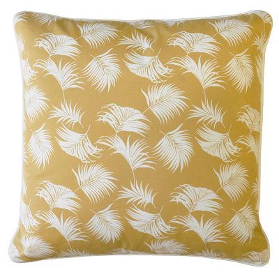 escape to paradise - CARAMEL PALMS 60CM X 60CM CUSHION